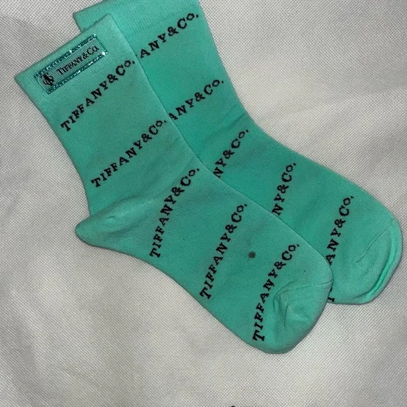 Tiffany & Co. Aqua Socks - Picture 2 of 2
